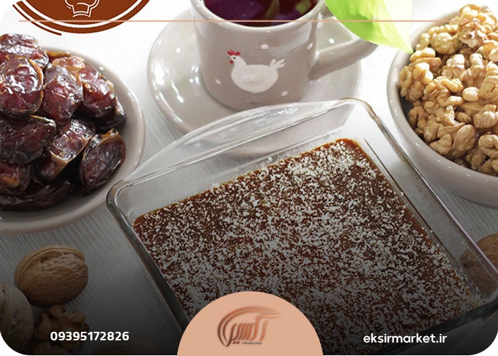 طرز تهیه رنگینک با خرمای له شده (نسخه رولی)