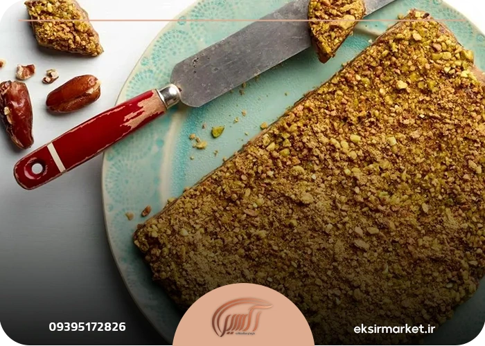 طرز تهیه رنگینک خرما و گردو مرحلهبهمرحله