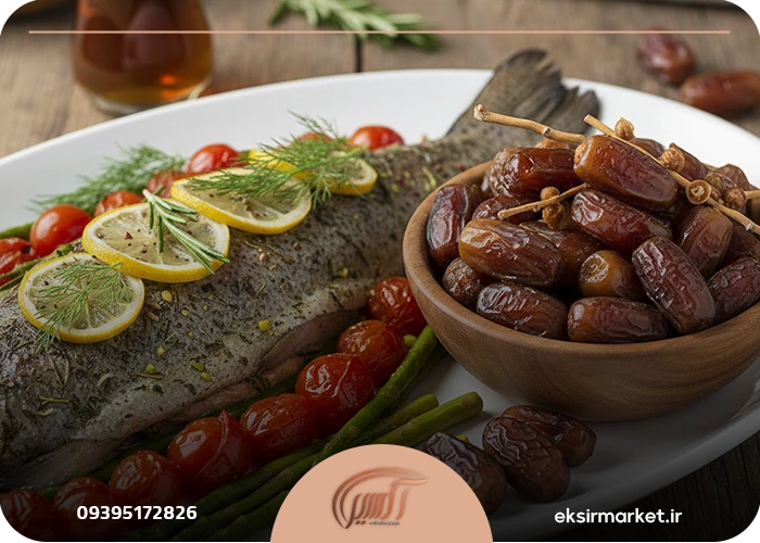 خوردن خرما بعد از ماهی چه فوایدی دارد؟